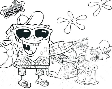 Spongebob Coloring Pages Games At Getdrawings Free Download