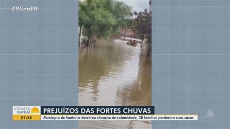 Santaluz Na Bahia Decreta Situação De Calamidade Pública Após Prejuízos Causados Pela Chuva