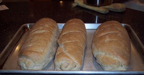 Whole Wheat French Bread In The Kitchen With Honeyville