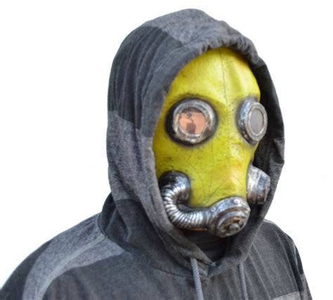 Halloween Gas Mask Costume Party Comicon Cosplay Radiation Etsy