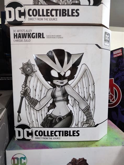 Dc Collectibles Dc Artists Alley Hawkgirl Black And White Variant By