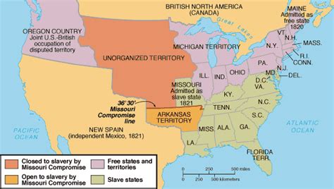 The Missouri Compromise 1820