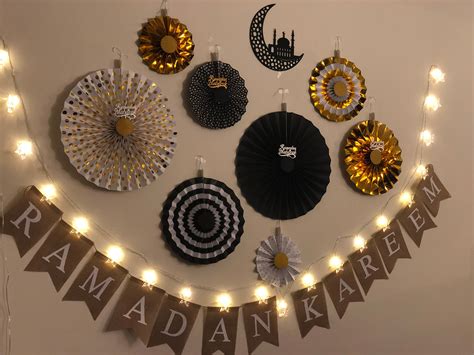 Ramadan Decorations Paper Party Fan Diy Set Ppaarrttyy®