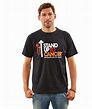 Stand Up To Cancer Men's Black T-Shirt | Cancer Research UK Online Shop