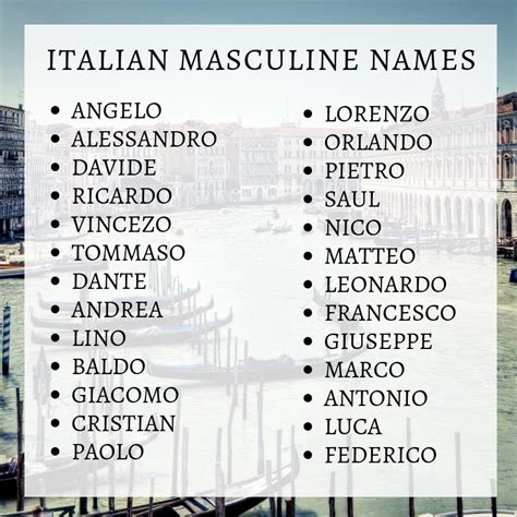 Common Italian Last Names Starting With D Italian Restaurant Hot Sex
