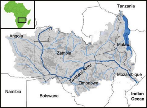 The area of its basin is 1,390,000 square kilometres and the depth of 2,693 km (1,673 mi). Sustainable Water Management in the Zambezi River Basin