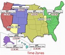 United States Of America Time Zone Map - Printable Map