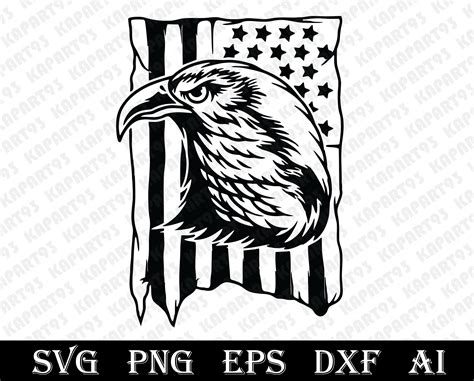 Eagle Svg Eagle American Flag Svg Eagle Head Svg Eagle Flag Svg