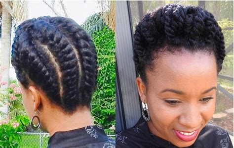 2019 natural nubian twist kanekalon crochet hair braids 8inch soft. Natural Hair Two Strand Twist Flat Twist Style Tutorial Youtube In 2019 Short Twists | LONG ...