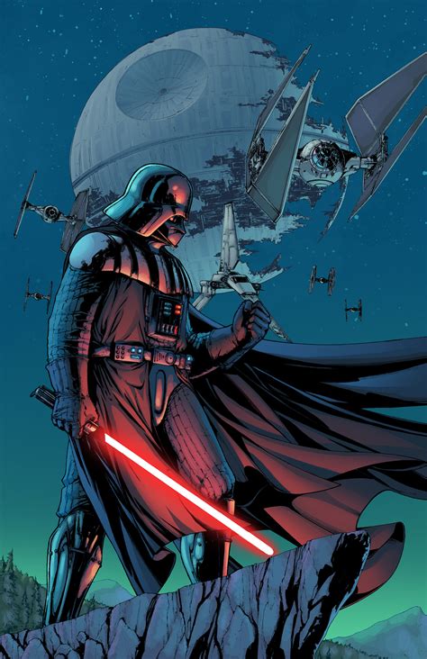 Darth Vader Comic Art