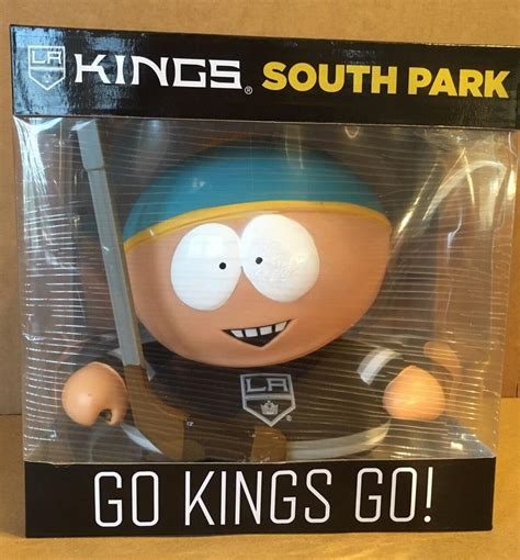 Eric Cartman South Park Bobblehead X Los Angeles Kings Hockey Nhl New