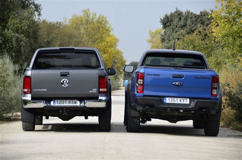 Comparativa Volkswagen Amarok V6 Vs Ford Ranger Raptor Revista De Coches