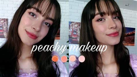 Peachy Makeup Tutorial ˘⁠ Youtube