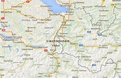 ﻿Mapa de Liechtenstein﻿, donde está, queda, país, encuentra ...