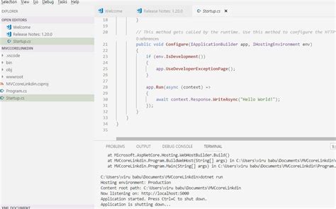 How To Run Web Application From Visual Studio Code Stack