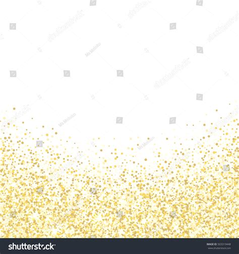 Gold Glitter Texture Golden Shiny Sparkles Stock Vector Royalty Free
