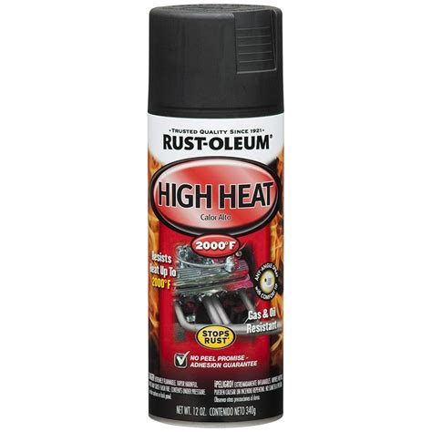 Rust Oleum High Heat 248903 6 Pk Automotive 12 Ounce 2000 Degree Spray