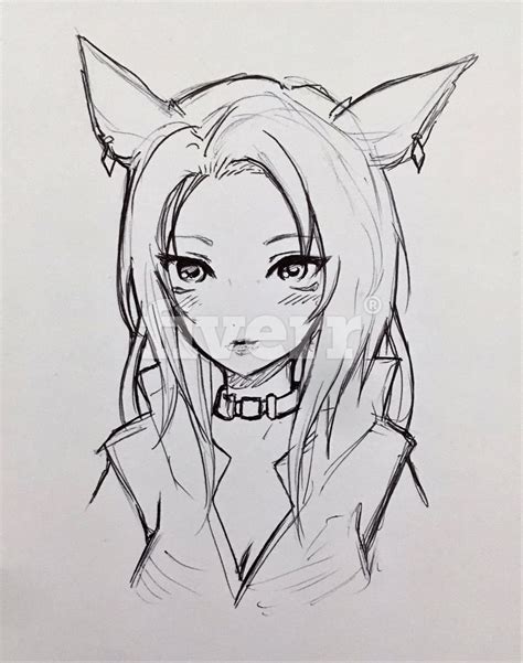 Cute Anime Girl How To Draw A Manga Drawing Art On Cut Sexiz Pix
