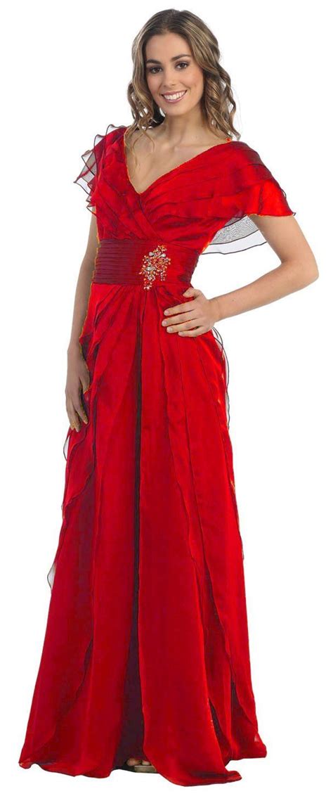 flattering dresses for over 50 red dresses for women over 50 for wedding long formal gowns