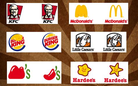 Making Fast Food Logos More Honest By Adelbanfeel Behance