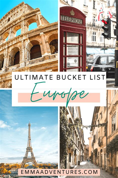 The Ultimate Europe Bucket List Places You Cant Miss Europe