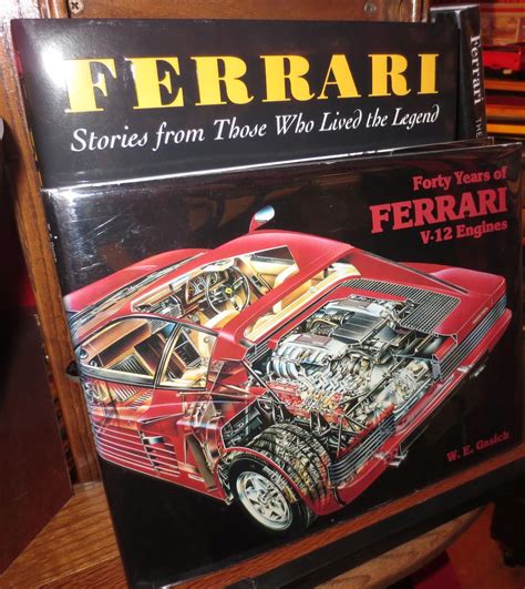 Reveal the full story behind ferrari with the collector's edition by taschen books, signed by piero ferrari, display case designed by marc newson. Bonhams : Five Ferrari Books,
