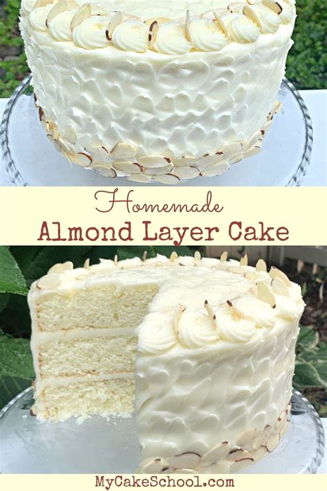 Almond Cake A Scratch Recipe My Cake School
