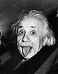 Unveiling the story behind the iconic photograph of Einstein sticking ...