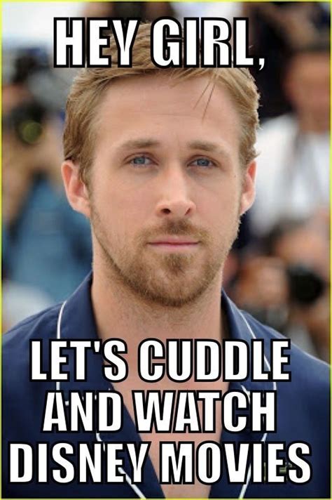 Aww Disney ☺ Hey Girl Memes Hey Girl Ryan Gosling Girl Memes