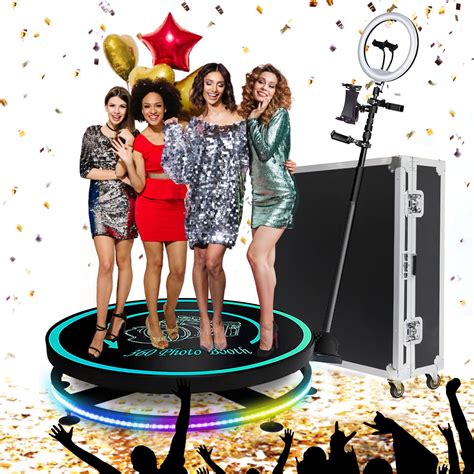 Buy ZLPOWER 360 Photo Booth Machine 100cm With Software For Parties
