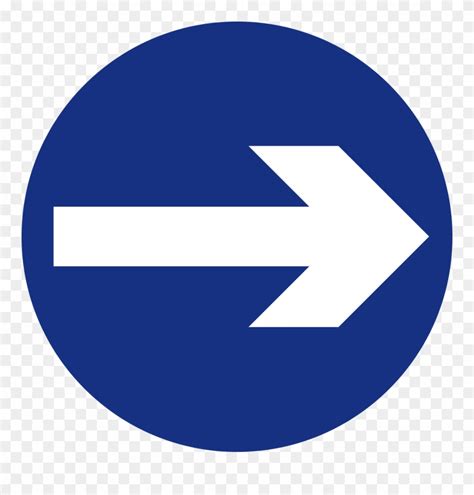 Right Turn Traffic Sign Traffic Sign One Way Clipart 3449463