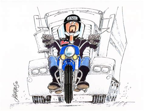 Motorcycle Rider Cartoon Funny T For Motorcycle Rider