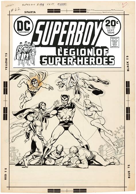 The Legion Of Super Heroes Original Art For Sale Comicarttracker
