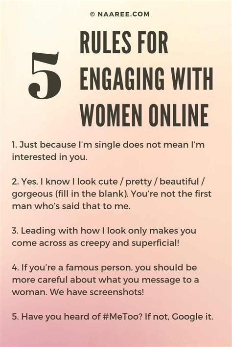 Online Dating Tips For Men 5 Rules For Engaging With Women Online