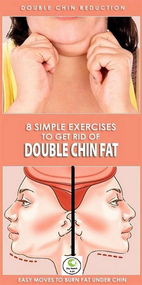 Lose Double Chin Fat With These 8 Simple Exercise Diy Health And Fit