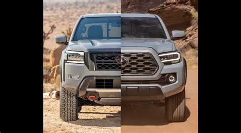 2022 Nissan Frontier Vs 2021 Toyota Tacoma Pro 4x Or Trd Off Road