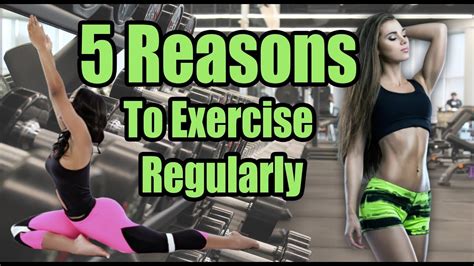 5 Reasons To Exercise Regularly Youtube