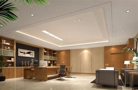 Interesting Executive Office Modern Interior Design On