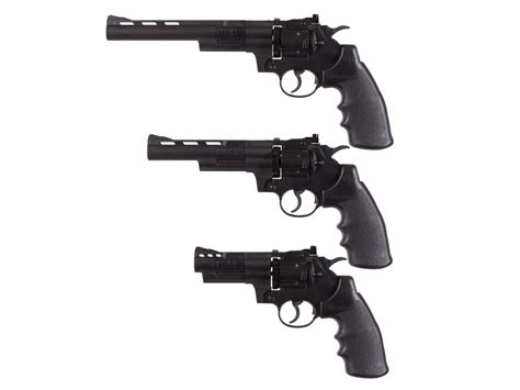 Crosman Crosman Triple Threat Revolver Kit Airgun Source Canada