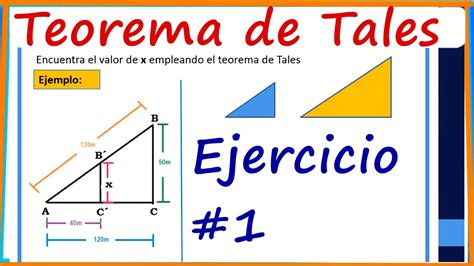 Clase 12 Problemas Y Ejercicios De Teorema De Tales Y Pitagoras Youtube