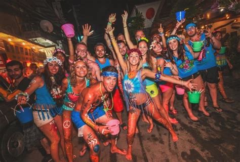 Thailand Full Moon Party On Koh Phangan Fun Crazy Outlaw