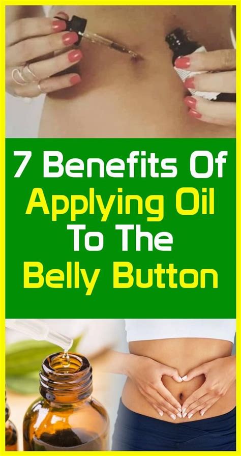 7 Benefits Of Oil Application To The Belly Button Skinelasticity