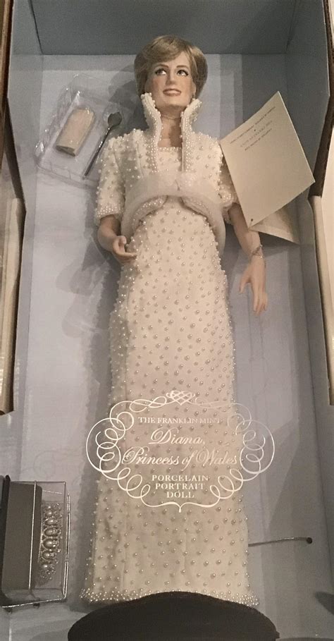 Franklin Mint Diana Princess Of Wales Collector Doll
