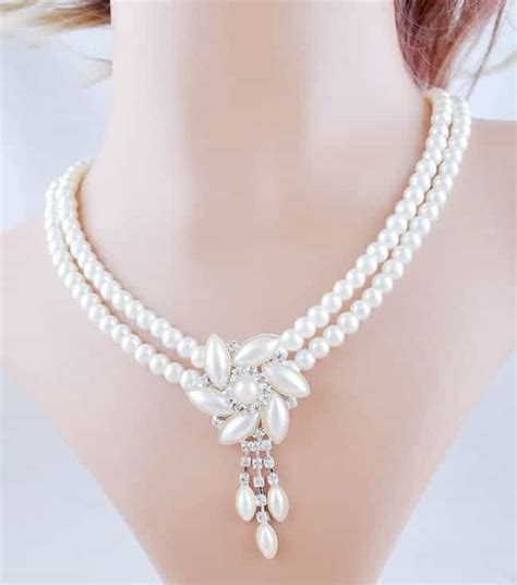 Beautiful Pearl Necklace Designs Ideas Sheideas