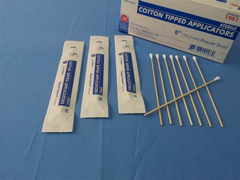 Wooden Stick Sterile Cotton Bud Anqing Jiaxin Medical Technology Co