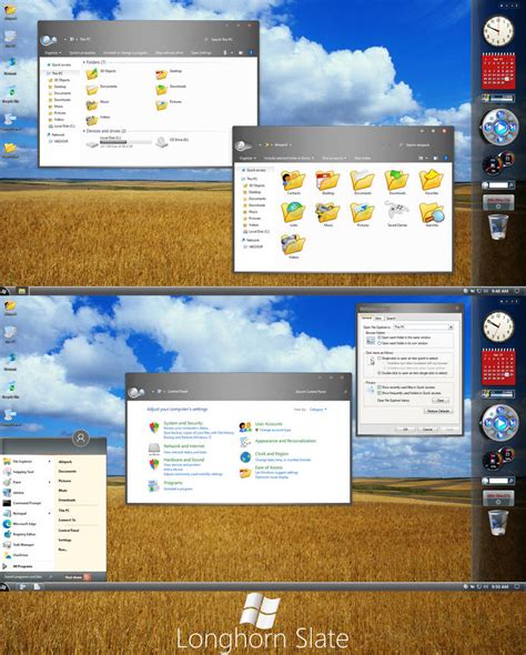 Longhorn Slate Theme For Windows 10 By Protheme On Deviantart