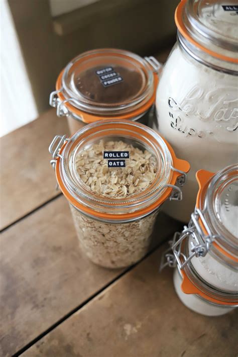 The Best Glass Pantry Storage Jars Cedar And Stone Farmhouse