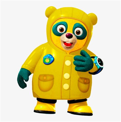 Special Agent Oso Wearing Rain Coat Oso Special Agent Oso Transparent