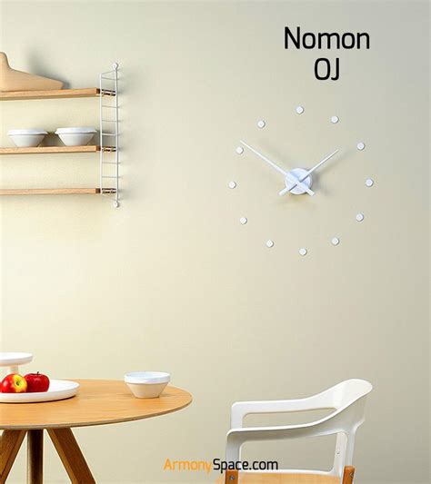 Reloj Adhesivo De Pared Oj De Nomon · Wall Clock Oj By Nomon Elaborado