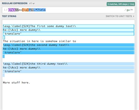 Regex Getting Only The First Match Questions And Suggestions Keyboard